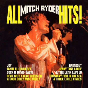 RYDER, MITCH & THE DETROIT WHEELS | ALL MITCH RYDER HITS - ORIGINAL GREATEST HITS (180G/LIMITED EDITION) | VINYL RECORD (LP)