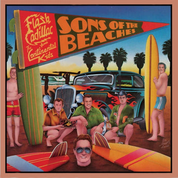 SONS OF THE BEACHES (CORAL VINYL/DELUXE EDITION) | VINYL RECORD (LP)