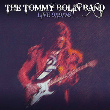TOMMY BOLIN - LIVE 9-19-76 (RED VINYL/LIMITED) | VINYL RECORD (LP)