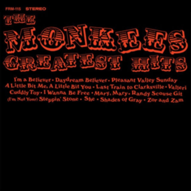 MONKEES | GREATEST HITS | VINYL RECORD (LP)