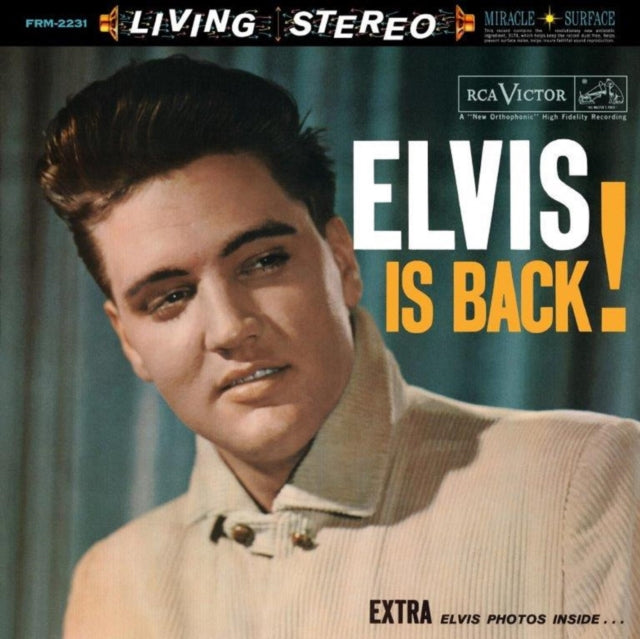 PRESLEY, ELVIS | ELVIS IS BACK (180G TRANSLUCENT BLUE VINYL/LIMITED EDITION/GATEFOLD) | VINYL RECORD (LP)