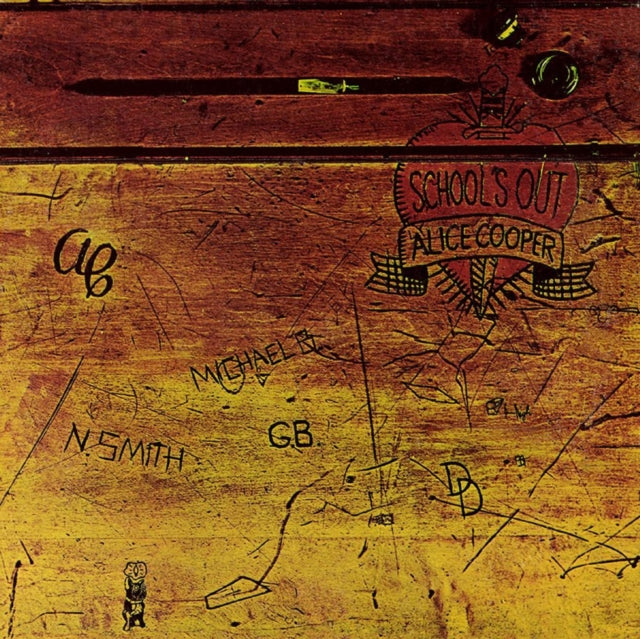 ALICE COOPER | SCHOOL'S OUT (180G/LIMITED ANNIVERSARY EDITION/DIE-CUT DESK COVER W/ PANTIES) | VINYL RECORD (LP)