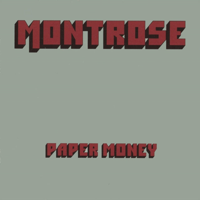 MONTROSE | PAPER MONEY (TRANSLUCENT GREEN VINYL/LIMITED EDITION) | VINYL RECORD (LP)