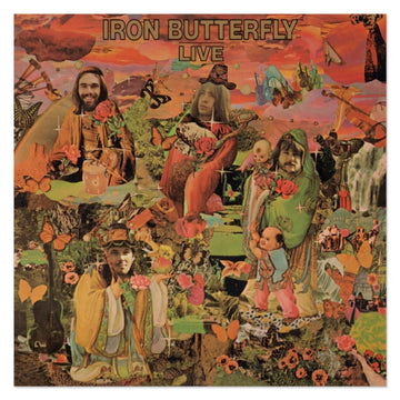 IRON BUTTERFLY | IRON BUTTERFLY LIVE (180G VINYL/LIMITED ANNIVERSARY EDITION) | VINYL RECORD (LP)