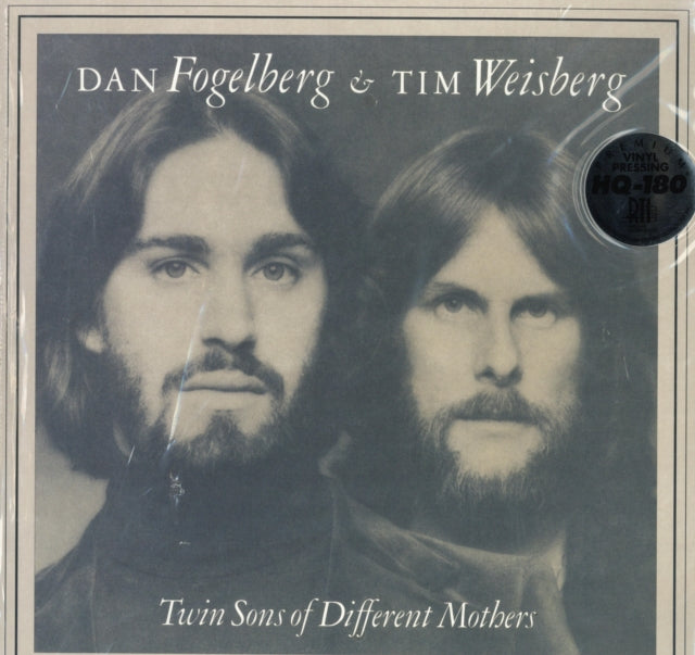 FOGELBERG, DAN / WEISBERG, TIM | TWIN SONS OF DIFFERENT MOTHERS (180G CLEAR VINYL/LIMITED) | VINYL RECORD (LP)
