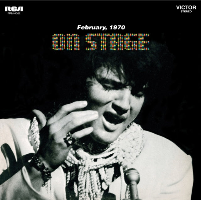 PRESLEY, ELVIS | ON STAGE: FEBRUARY 1970 (180G BLACK & BLUE SWIRL VINYL/GATEFOLD/POSTER) | VINYL RECORD (LP)