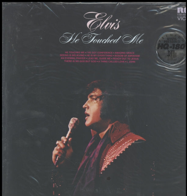 PRESLEY, ELVIS | HE TOUCHED ME (180G/TRANSLUCENT RED VINYL/LIMITED EDITION/GATEFOLD COVER) | VINYL RECORD (LP)