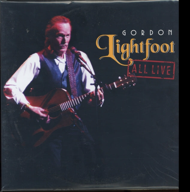 LIGHTFOOT, GORDON | ALL LIVE | VINYL RECORD (LP)