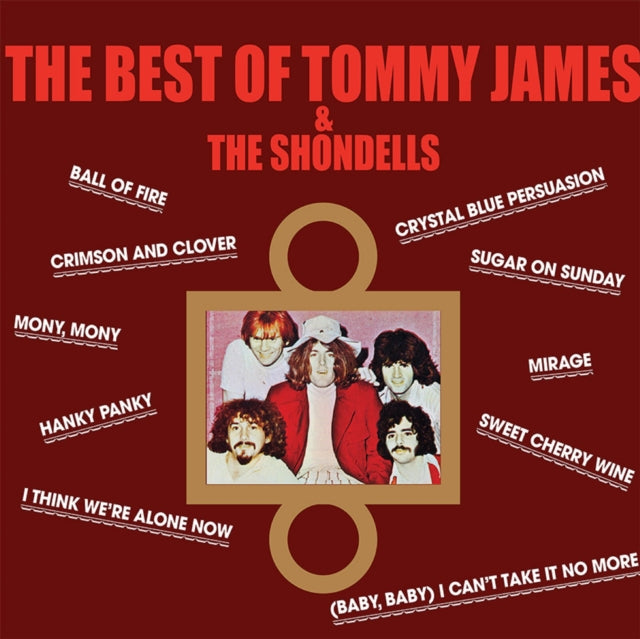 JAMES, TOMMY  & THE SHONDELLS | BEST OF TOMMY JAMES & THE SHONDELLS (CRIMSON RED AUDIOPHILE VINYL/LIMITED) | VINYL RECORD (LP)