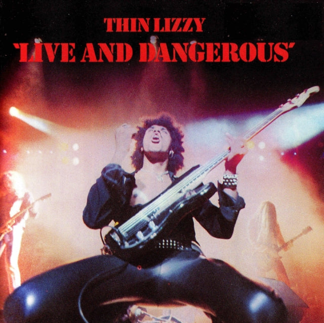 THIN LIZZY | LIVE & DANGEROUS (180G/CLEAR ORANGE AUDIOPHILE VINYL/LIMITED EDITION/2LP) | VINYL RECORD (LP)