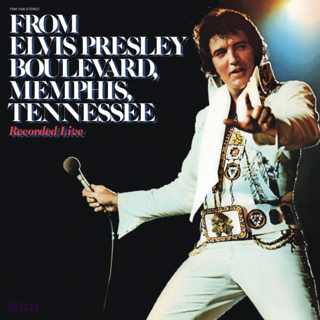 PRESLEY, ELVIS | FROM ELVIS PRESLEY BOULEVARD MEMPHIS TENNESEE (180G AUDIOPHILE BURGUNDY RED VINYL/LIMITED EDITION) | VINYL RECORD (LP)