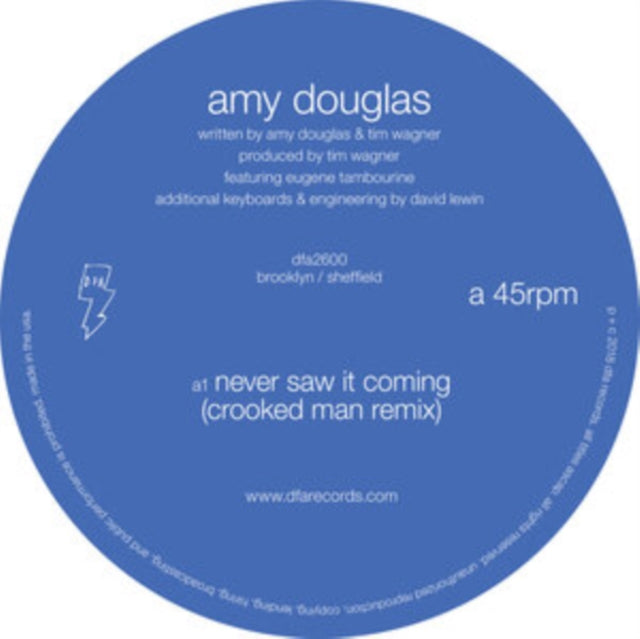 DOUGLAS, AMY | NEVER SAW IT COMING | 12IN VINYL