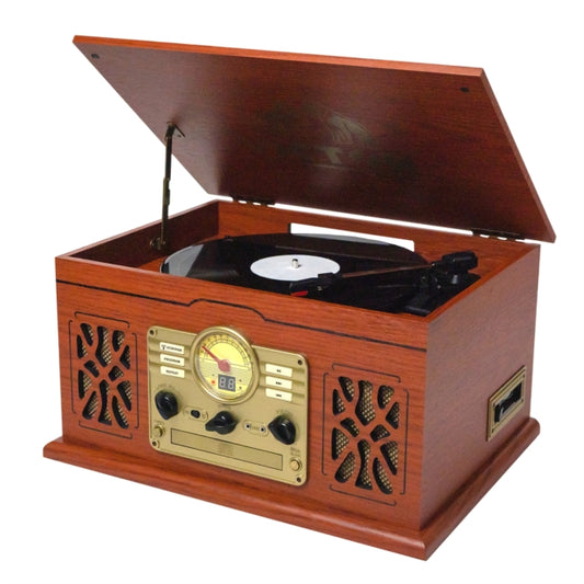 Three Speed Turntable with Dual Bluetooth