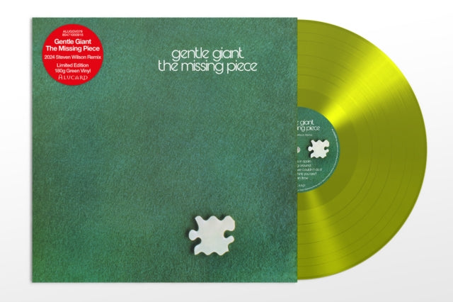 GENTLE GIANT | MISSING PIECE (2024 STEVEN WILSON REMIX) (GREEN VINYL) | VINYL RECORD (LP)