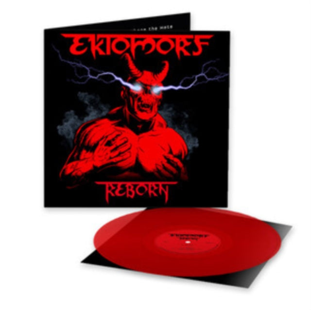 EKTOMORF | REBORN (CLEAR RED VINYL) | VINYL RECORD (LP)