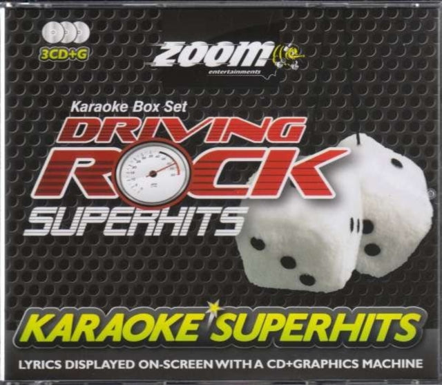 ZOOM KARAOKE | KARAOKE SUPERHITS: DRIVING ROCK SUPERHITS BOX SET (CD+G) | CD