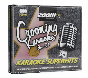 ZOOM KARAOKE | KARAOKE SUPERHITS: CROONING KARAOKE BOX SET (CD+G) | CD