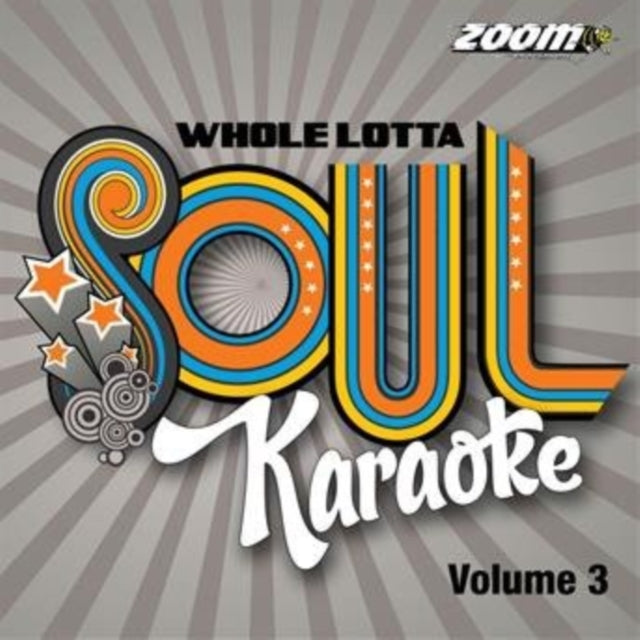 ZOOM KARAOKE | WHOLE LOTTA SOUL AND MOTOWN KARAOKE: VOLUME 3 (CARD WALLET) (CD+G) | CD