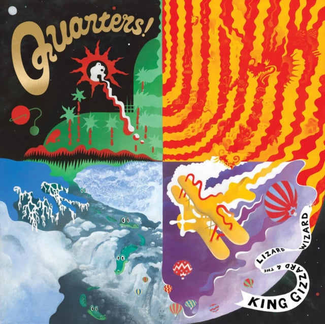 KING GIZZARD & THE LIZARD WIZARD | QUARTERS! | VINYL RECORD (LP)