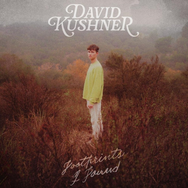 KUSHNER, DAVID | FOOTPRINTS I FOUND (SILVER METALLIC/BROWN-YELLOW SPLATTER VINYL) | VINYL RECORD (LP)