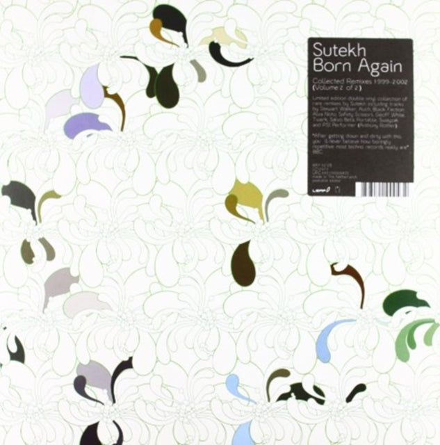 SUTEKH | BORN AGAIN: VOL. 2 COLLECTED REMIXES 1999 - 2005 | VINYL RECORD (LP)