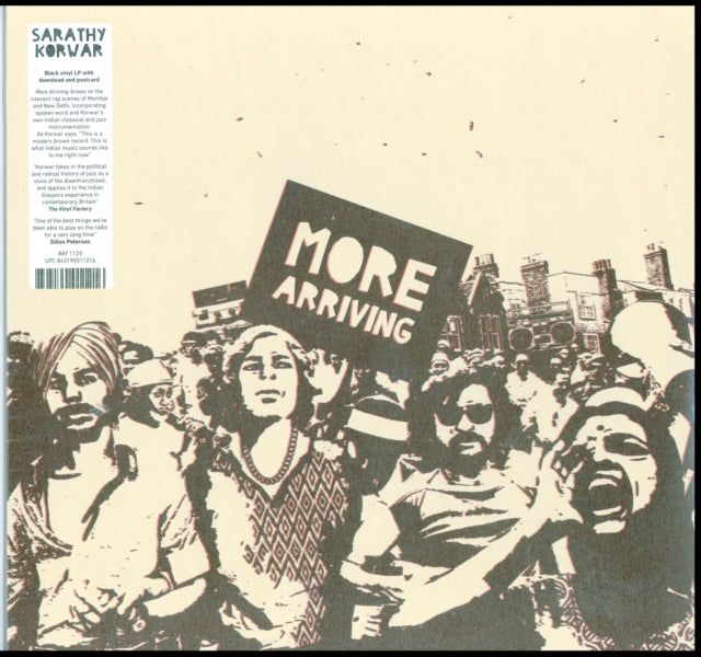 KORWAR, SARATHY | MORE ARRIVING (DL CARD) | 12IN VINYL