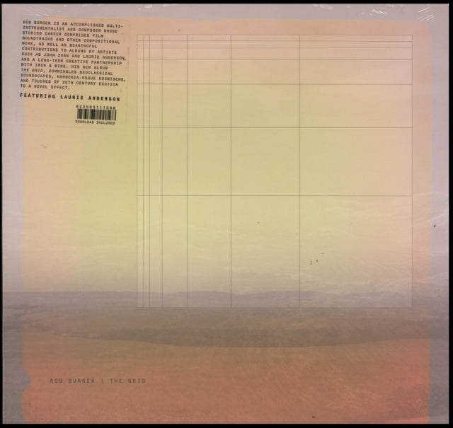 BURGER, ROB | GRID | VINYL RECORD (LP)