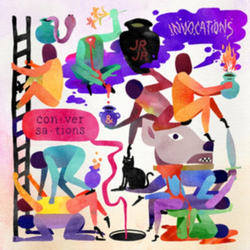JR JR | INVOCATIONS / CONVERSATIONS (COLORED VINYL) | VINYL RECORD (LP)