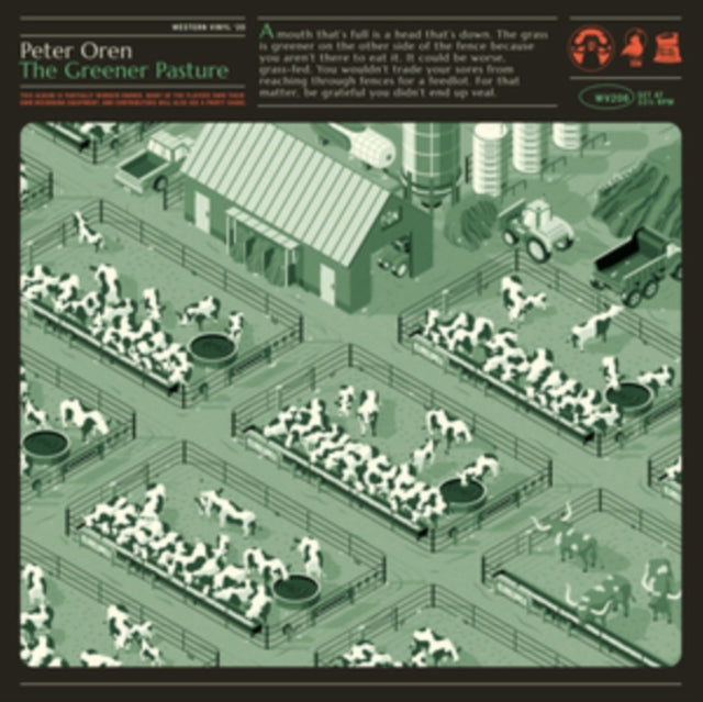 OREN, PETER | GREENER PASTURE (GREEN VINYL) | VINYL RECORD (LP)