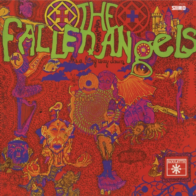 FALLEN ANGELS | IT'S A LONG WAY DOWN (COLOR VINYL) | VINYL RECORD (LP)