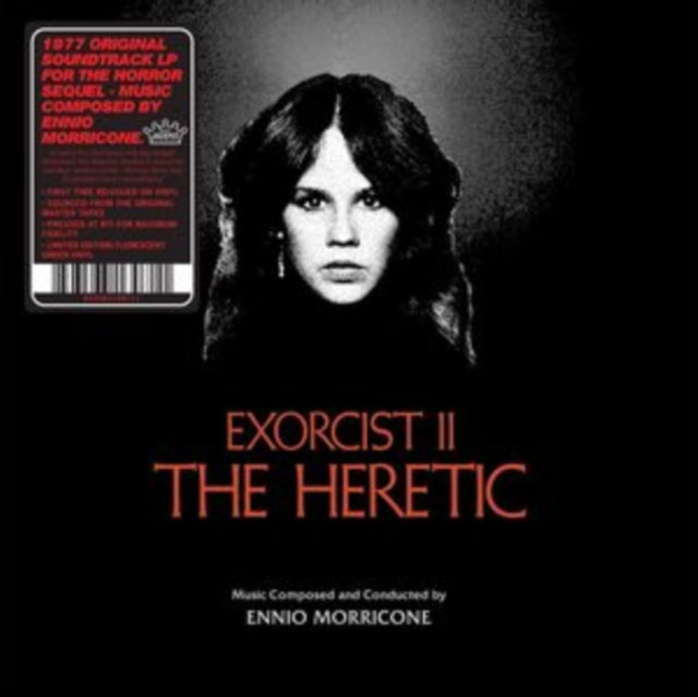 MORRICONE, ENNIO | EXORCIST II: THE HERETIC OST (ORANGE/BLACK VINYL) | VINYL RECORD (LP)