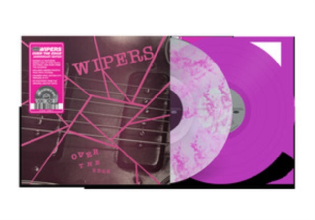 WIPERS | OVER THE EDGE (ANNIVERSARY EDITION/2LP/CLEAR RED W/ MAGENTA HI-MELT & OPAQUE W/ ETCHING VINYL) (RSD) | VINYL RECORD (LP)
