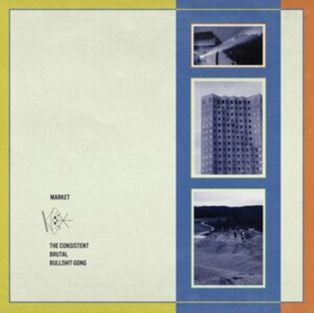 MARKET | CONSISTENT BRUTAL BULLSHIT GONG (TRANSPARENT DARK BLUE VINYL) | VINYL RECORD (LP)