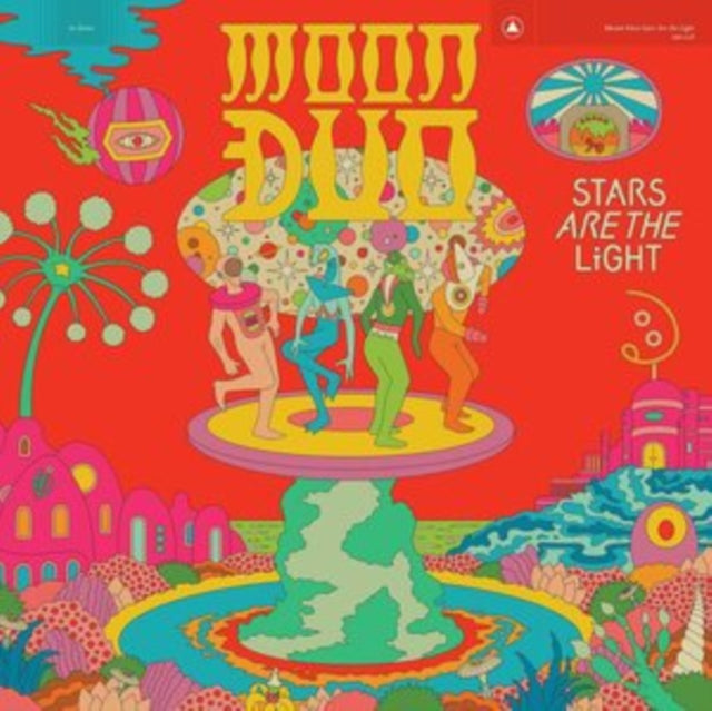 MOON DUO | STARS ARE THE LIGHT (NEON PINK VINYL) | VINYL RECORD (LP)