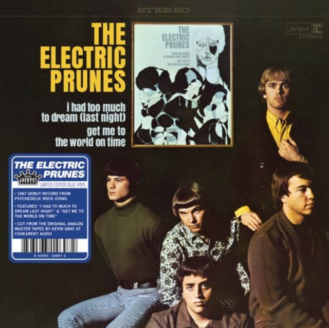 ELECTRIC PRUNES | ELECTRIC PRUNES (BLUE AQUA VINYL)  | VINYL RECORD (LP)