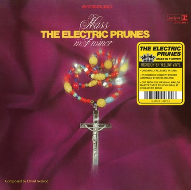 ELECTRIC PRUNES | MASS IN F MINOR (HIGHLIGHTER YELLOW VINYL) | VINYL RECORD (LP)