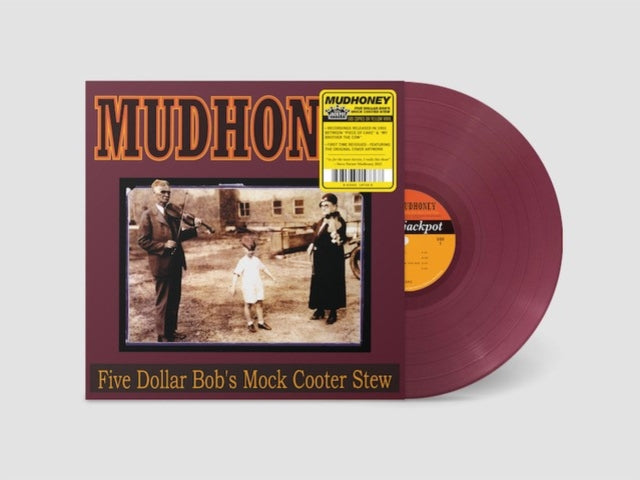 MUDHONEY | FIVE DOLLAR BOB'S MOCK COOTER STEW (DARK RED VINYL) | VINYL RECORD (LP)