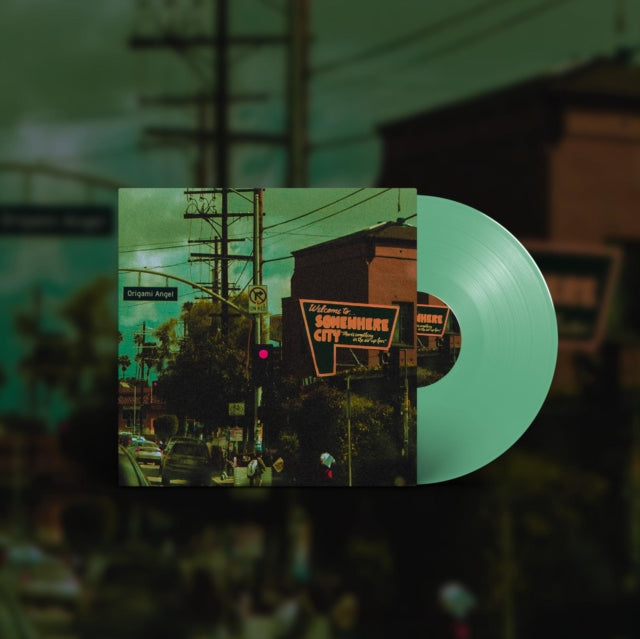 ORIGAMI ANGEL | SOMEWHERE CITY (GREEN VINYL) | VINYL RECORD (LP)