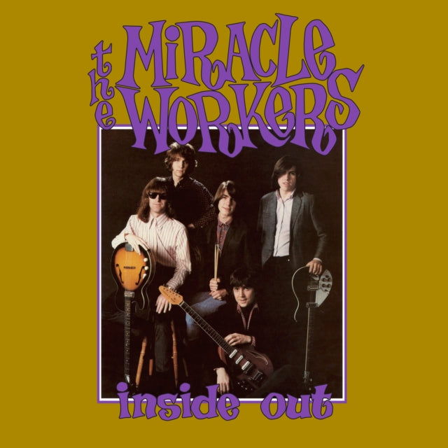 MIRACLE WORKERS | INSIDE OUT (ORANGE/BLACK SWIRL VINYL) | VINYL RECORD (LP)
