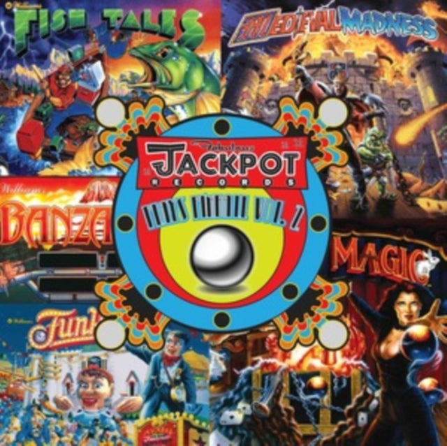 VARIOUS ARTISTS | JACKPOT PLAYS PINBALL VOL. 2 (GREEN VINYL) | VINYL RECORD (LP)