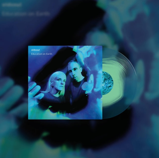 OLDSOUL | EDUCATION ON EARTH (GREEN IN CLEAR BLUE VINYL) | VINYL RECORD (LP)