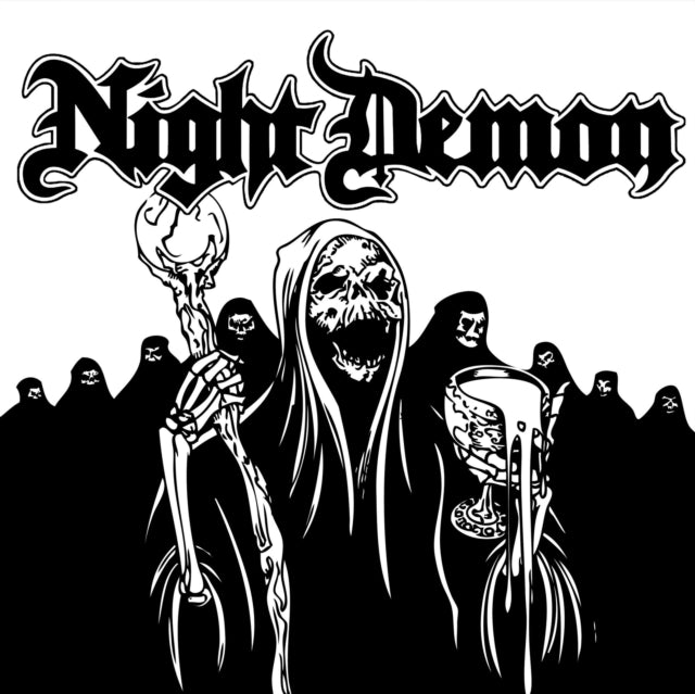 NIGHT DEMON | NIGHT DEMON (DELUXE/REISSUE/BLACK & WHITE SMASH VINYL) | VINYL RECORD (LP)