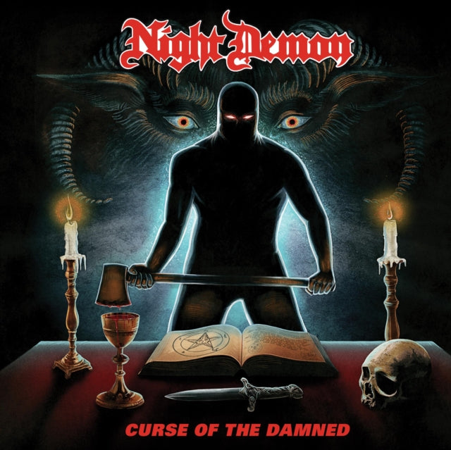 NIGHT DEMON | CURSE OF THE DAMNED (DELUXE/REISSUE/RED VINYL) | VINYL RECORD (LP)