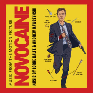 NOVOCAINE OST (RED/YELLOW SPLIT VINYL) | VINYL RECORD (LP)