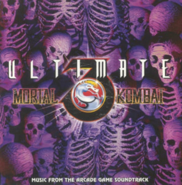 MORTAL KOMBAT MK 3 (WHITE, PURPLE & BLACK SPLATTER ON CLEAR VINYL) | VINYL RECORD (LP)