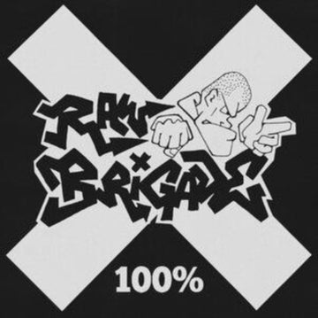 100% (TRIPLE BUTTON RUBY RED & BLACK VINYL) | VINYL RECORD (LP)