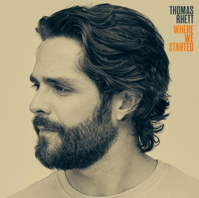 RHETT, THOMAS | WHERE WE STARTED (BLACK WITH GOLD SWIRL VINYL/2LP) | VINYL RECORD (LP)