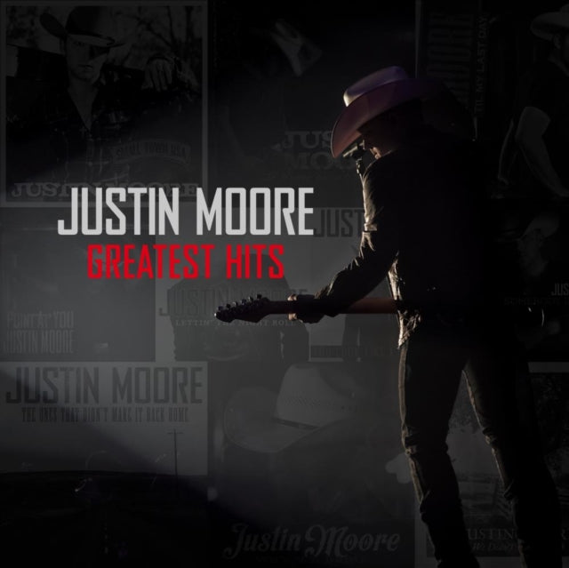 MOORE, JUSTIN | GREATEST HITS (RED SMOKE VINYL) | VINYL RECORD (LP)