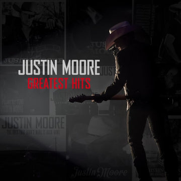 MOORE, JUSTIN | GREATEST HITS (RED SMOKE VINYL) | VINYL RECORD (LP)
