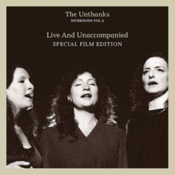 UNTHANKS | DIVERSIONS VOL.5: LIVE & UNACCOMPANIED (180G/DVD) | VINYL RECORD (LP)